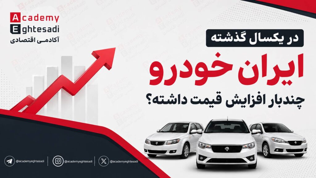 کاور مقاله بررسی این که در یکسال گذشته ایران خودرو چندبار افزایش قیمت داشته است؟